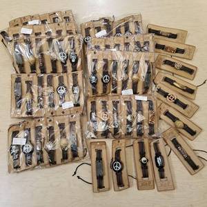 lot 137 image: approximately 120 assorted leather bracelets