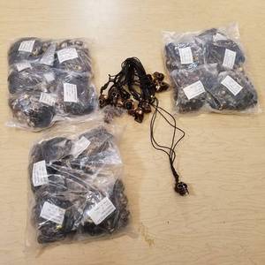 lot 138 image: approximately 150 skull necklaces