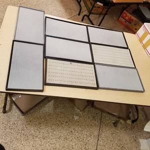 lot 174 image: 8 ring trays