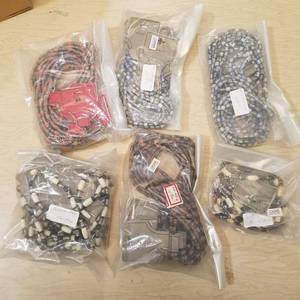 lot 214 image: approximately 70 assorted chokers