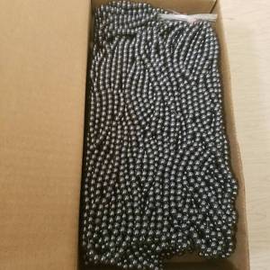 lot 227 image: approximately 200 strands of 6 mm round jewelry beads