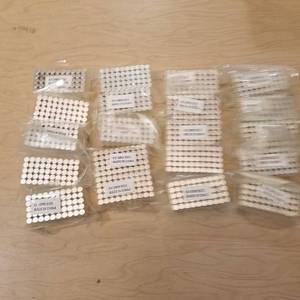 lot 237 image: approximately 200 magnets - 6 by 12 mm