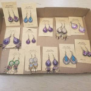 lot 271 image: approximately 125 pair of assorted earrings