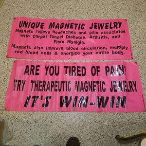 lot 279 image: 2 banners