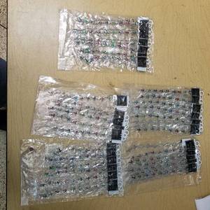 lot 2038 image: Pava shell bracelets - crosses - approximately 60 pieces