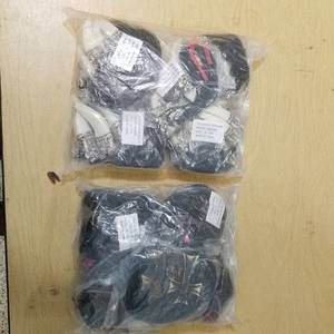 lot 2048 image: poly resin necklaces - dragons, crosses- approximately 100 pieces