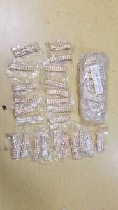 lot 2062 image: approximately 70  flat pearl beads bracelets