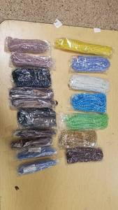 lot 2071 image: assorted strands of beads