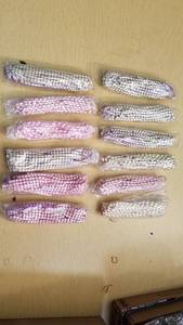 lot 2090 image: 12 bags of assorted stranded beads