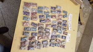 lot 2092 image: approximately 69 bags of cloisonne beads