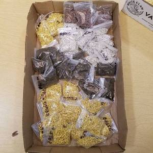 lot 2110 image: assorted beads - over 50 bags