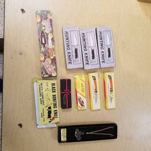 lot 2118 image: 10 assorted knives