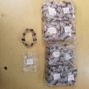 lot 2121 image: approximately 48 beaded strands - 36 in