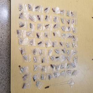 lot 2148 image: approximately 50 pendant necklaces