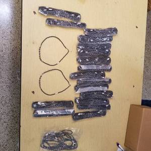 lot 2150 image: approximately 180 necklaces