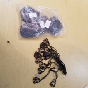 lot 2152 image: approximately 50 necklaces - Eagle pendants