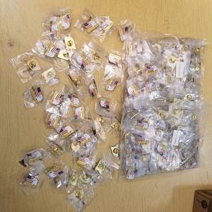 lot 2155 image: approximately 230 pins