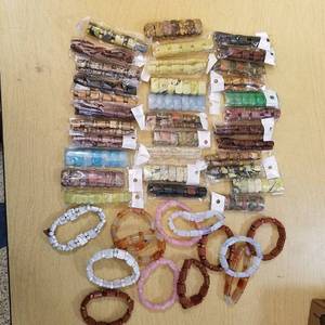 lot 2156 image: over 40 bracelets