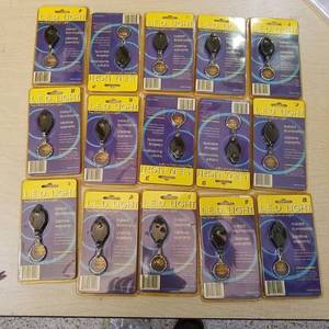 lot 2160 image: 15 LED light keychain lithium light