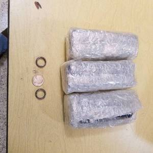 lot 2165 image: approximately 300 rings - faceted magnetic