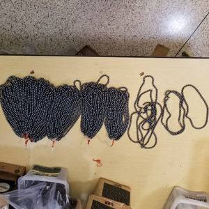 lot 2167 image: approximately 100 beaded strands - 6 mm