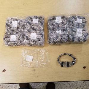 lot 2170 image: Approx 48 beaded strands - 36 inch strands