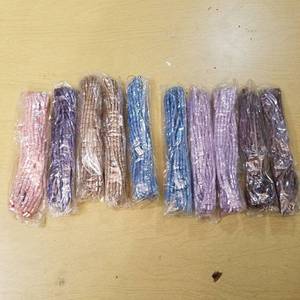 lot 2198 image: assorted beaded strands - various colors- approx 10 strands per bag
