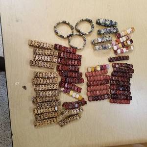 lot 2221 image: approximately fifty bracelets