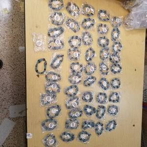 lot 2237 image: approximately 50 beaded strands - 21 in