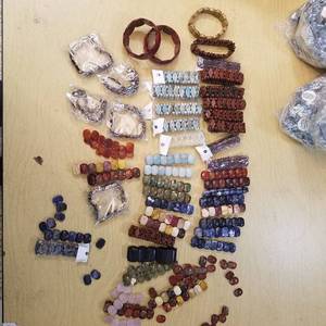 lot 2238 image: approximately 40 bracelets - assorted colors and shapes