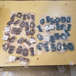 lot 2239 image: approximately 50 count 36in beaded strands