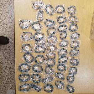 lot 2256 image: approximately 45 count 21 in beaded strands