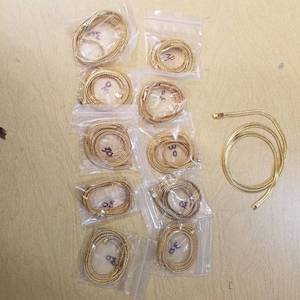 lot 2261 image: 11 necklaces - 30 in