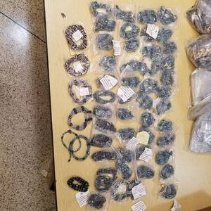 lot 2270 image: approximately 50 count 36 in beaded strands - assorted colors