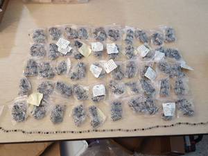 lot 2266 image: approximately 50 strands magnetic beads - 36in