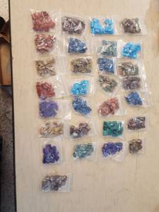 lot 2275 image: approximately 29 bags of beads - 2 holes in beads