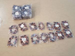 lot 2279 image: approximately 35 magnetic beaded strands - 36 in