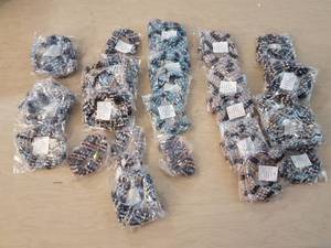 lot 2286 image: approximately 50 magnetic beaded strands - 36 in - assorted colors