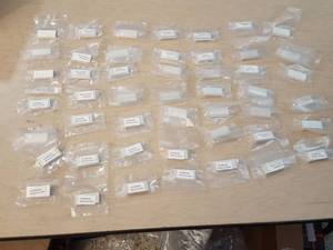 lot 2292 image: approximately 45 packages of magnets - 4 x 4 mm - magnetic closures