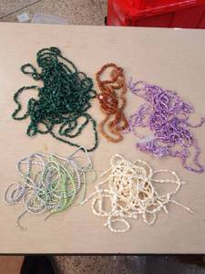 lot 2299 image: approximately 50 strands of beads - assorted colors