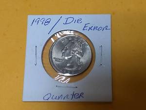 lot 11315 image: 1998 P Die Error US Quarter
