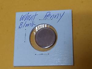 lot 11318 image: Wheat Penny Unstruck Blank