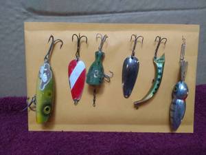 lot 11344 image: Vintage Fishing Lures Lot #4