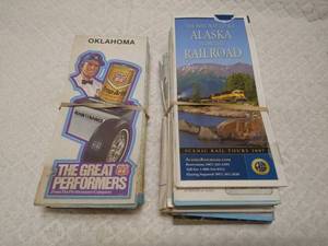 lot 11392 image: Lot of 40 Vintage Road Maps #2