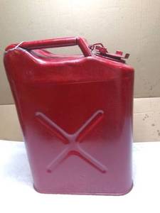 lot 11408 image: Vintage 5 Gallon Fuel Can USMC 1979 #1