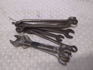 lot 11423 image: Assorted Open and Box End Wrenches