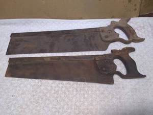 lot 11430 image: Pair of Vintage Miter Saws