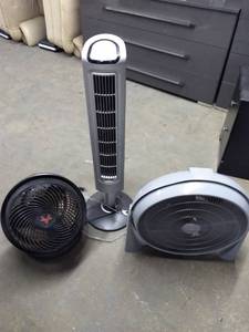 lot 3519 image: Lasko Freestanding Fan, Vornado Fan, and More