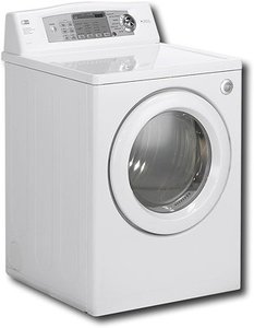 lot 3541 image: LG Electronics - 7.3 Cu. Ft. 5-Cycle Electric Dryer - White