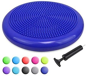 lot 22680 image: Inflatable Balance & Stability Disc, Red